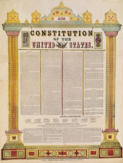 The Constitution of the United States of America by American School